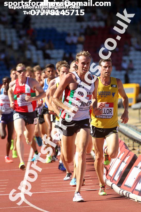 Mens 5000 metres, Muller British Championships, Alexander Stadium, Birmingham. Photo: David T. Hewitson/Sports for All Pics